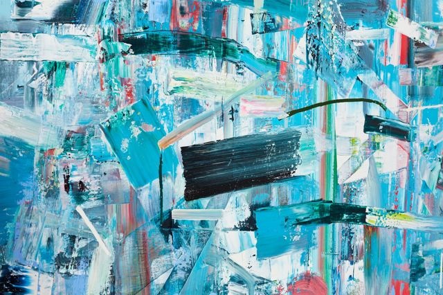 'heavy weather' painting by tomory dodge