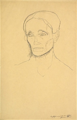 Bildnis Einer Frau By Gustav Klimt On Artnet