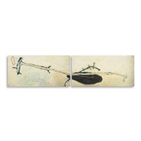Monique I (Diptych)