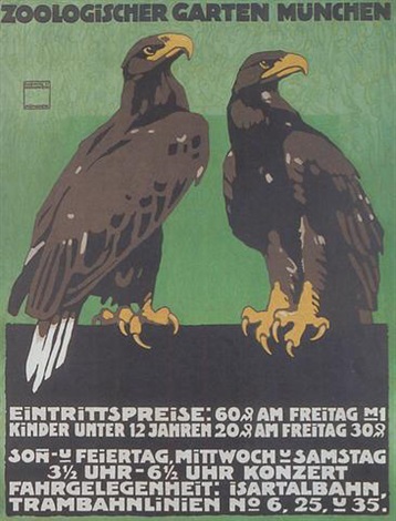Zoologischer Garten Munchen By Posters Zoo On Artnet