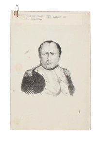 Portrait of Napoleon in uniform