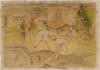 Pioneers in Northern Eretz Israel, 1929