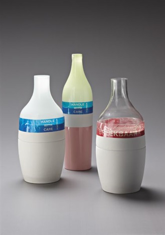 Long Neck And Groove Vases Set Of 3 By Hella Jongerius On Artnet