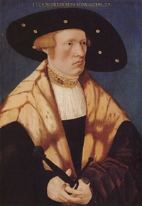 Portrait of Wiker Raiss at the age of..., 1529–1529