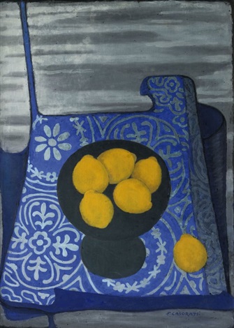 Limoni sullalzata by Felice Casorati on artnet