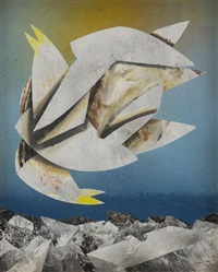 Volo di gabbiani alla diga, 1974
