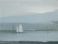 Sailboats Among the Mountains