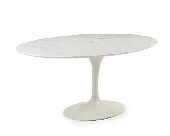 An Eero Saarinen For Knoll Tulip Dining Table By An Eero Saarinen For Knoll Tulip Dining Table By