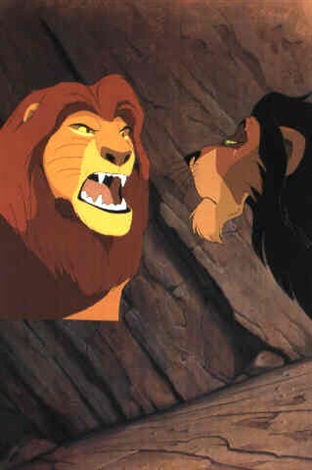 the lion king mufasa and scar by walt disney studios on artnet