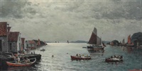 Habour scenery from Hvidingø