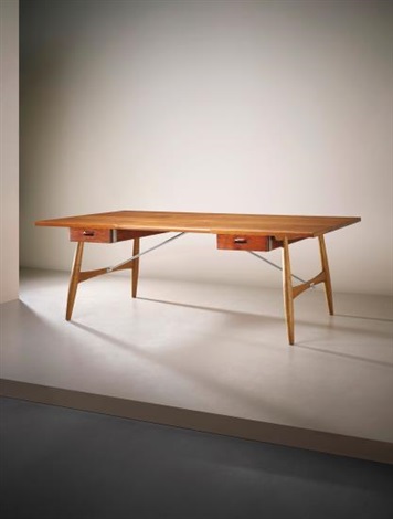 Large Architects Desk Model No Jh57 By Hans J Wegner On Artnet