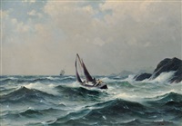 Pilot Boat going out, 1899