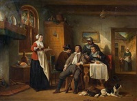 Scène d'intérieur