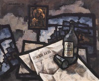 Icon, Newspaper and Vodka, 1973