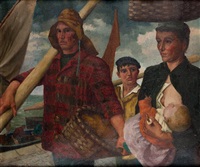 Familia de pescadores