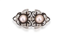 Double-clip brooch, 1935