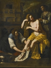 Bathsheba at her bath