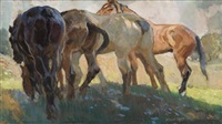 Horses in Pasture