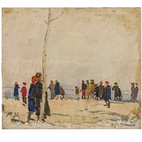 Sulla piazza Vladimir, 1947