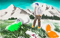 Early spring. An awaken painter, 2007