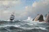 Innseilingen til Egersund, 1908