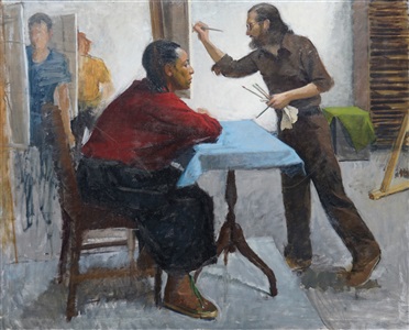artist's model class' by dan gheno