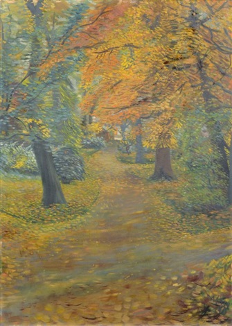 Stadtpark Poseckscher Garten By Alfred Ahner On Artnet