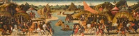 BATTLE ON THE BANKS OF A RIVER, PROBABLY THE...
