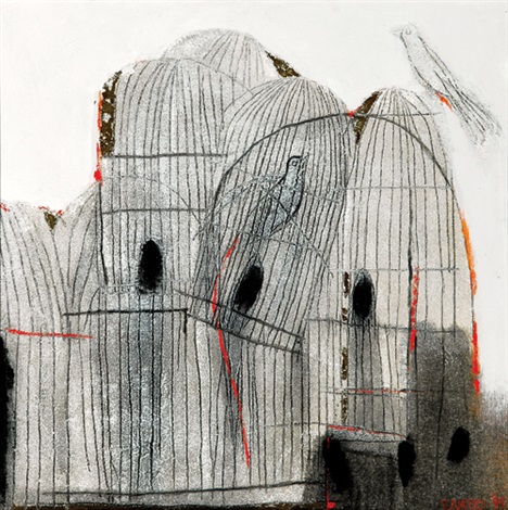 Burung Dalam Sangkar Birds In Cages By Sunaryo On Artnet