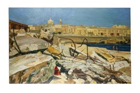 The Aftermath, Malta Harbour, 1958