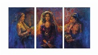Untitled (Three Ladies), 1991
