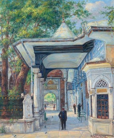 Eyüp Sultan Camii Türbesi by Hüseyin Cahit Derman eyüp sultan camii türbesi by hüseyin cahit derman
