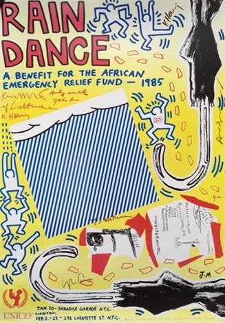 keith haring rain dance