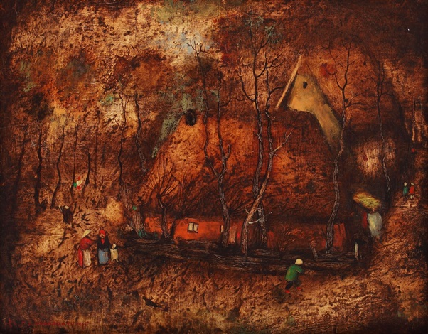 The Barn From The Woods By Gheorghe Vraneantu On Artnet
