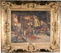 Chez le peintre, 1902