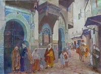 Ruelle a Fez, 1917