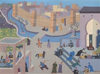 Fresque de la vie marocaine, 1984