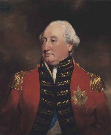 cornwallis charles portrait marquess 1st earl 2nd hoppner john uniform sir sash 1805 1738 garter order 1810 star lot artnet