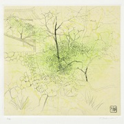 銅版画集「大和春秋」(8点組), 1977