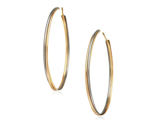 cartier trinity hoop earrings