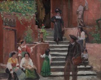 Model Market at Colarossi's