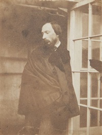 Autoportrait en cape, dans l'embrasure..., 1853–1854 Autoportrait en cape, dans l'embrasure..., 1853–1854