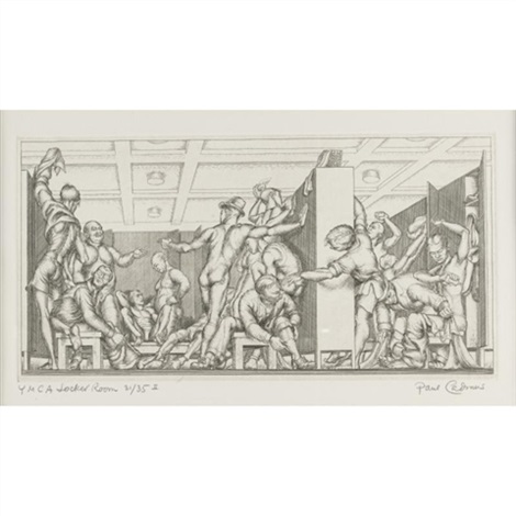 Ymca Locker Room By Paul Cadmus On Artnet