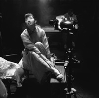 Gong Li, sur un tournage du realisateur..., 1995 Gong Li, sur un tournage du realisateur..., 1995