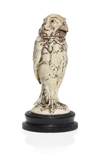 Martin Brothers stoneware bird Signed R.W..., 1904 Martin Brothers stoneware bird Signed R.W..., 1904