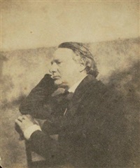 Victor Hugo assis, profil de gauche,..., 1853–1855 Victor Hugo assis, profil de gauche,..., 1853–1855