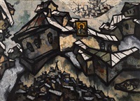 Houses in Priluki with Carp, 1967