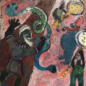 moses and the serpent' by jay milder