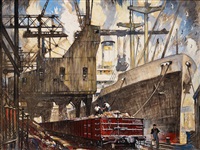 Pennsylvania Railroad, Ore Handling Facilities,... Pennsylvania Railroad, Ore Handling Facilities,...