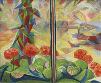 STORM ON THE RIVER, 1914